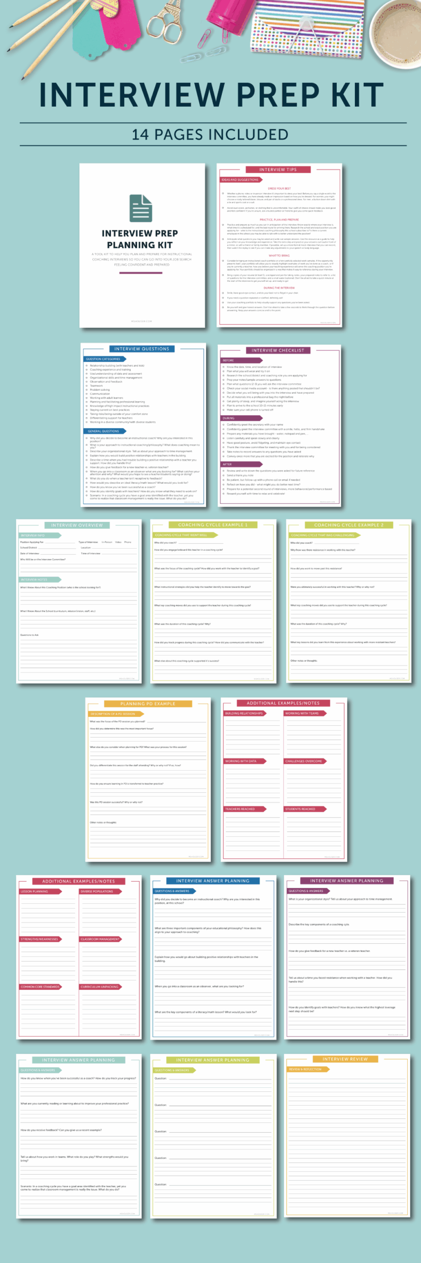 Interview Prep Kit Ms Houser