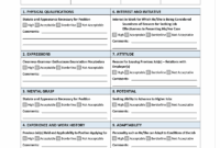 Interview Rating Sheet RestaurantOwner