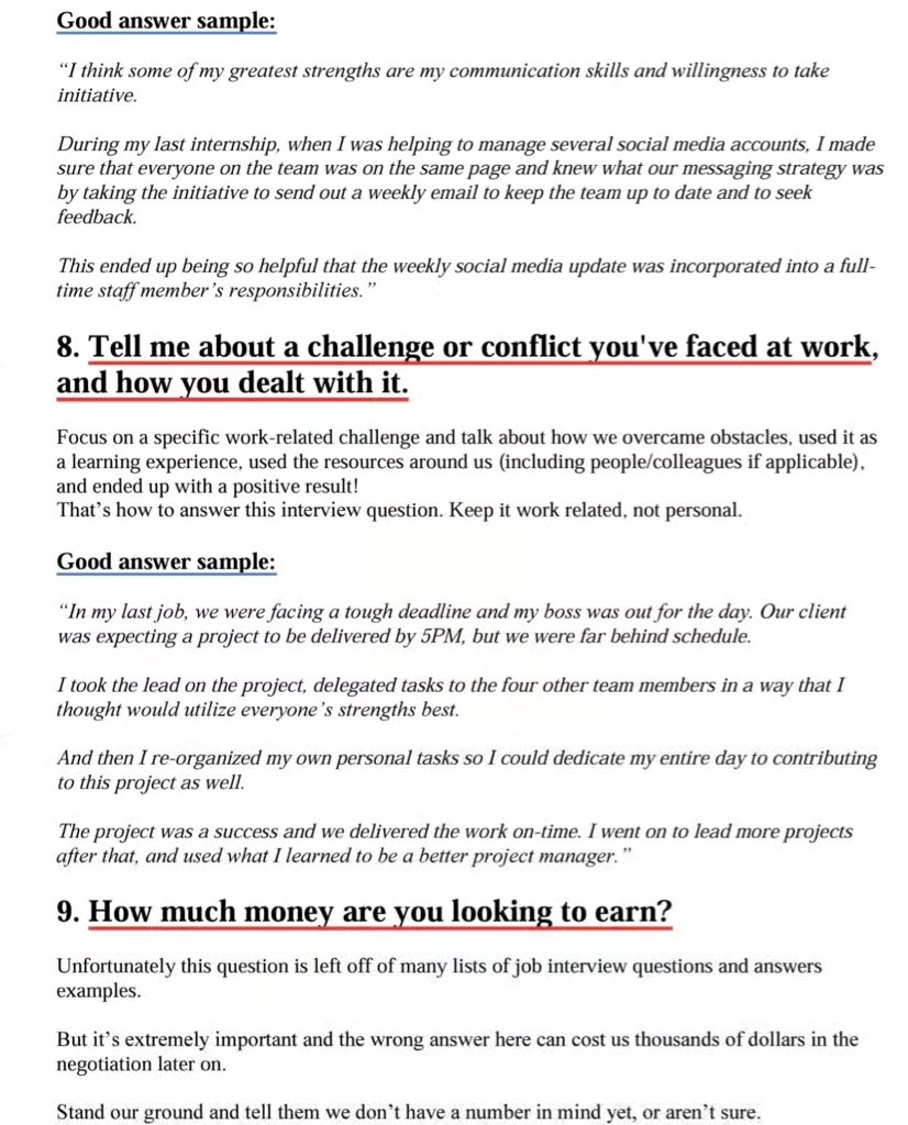 Janet Machuka On X Top 20 Common Job Interview Questions And Answers Samples Https t co vuMpMj1EzE X