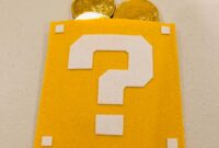 Mario Party Favors Question Box Coin Purse