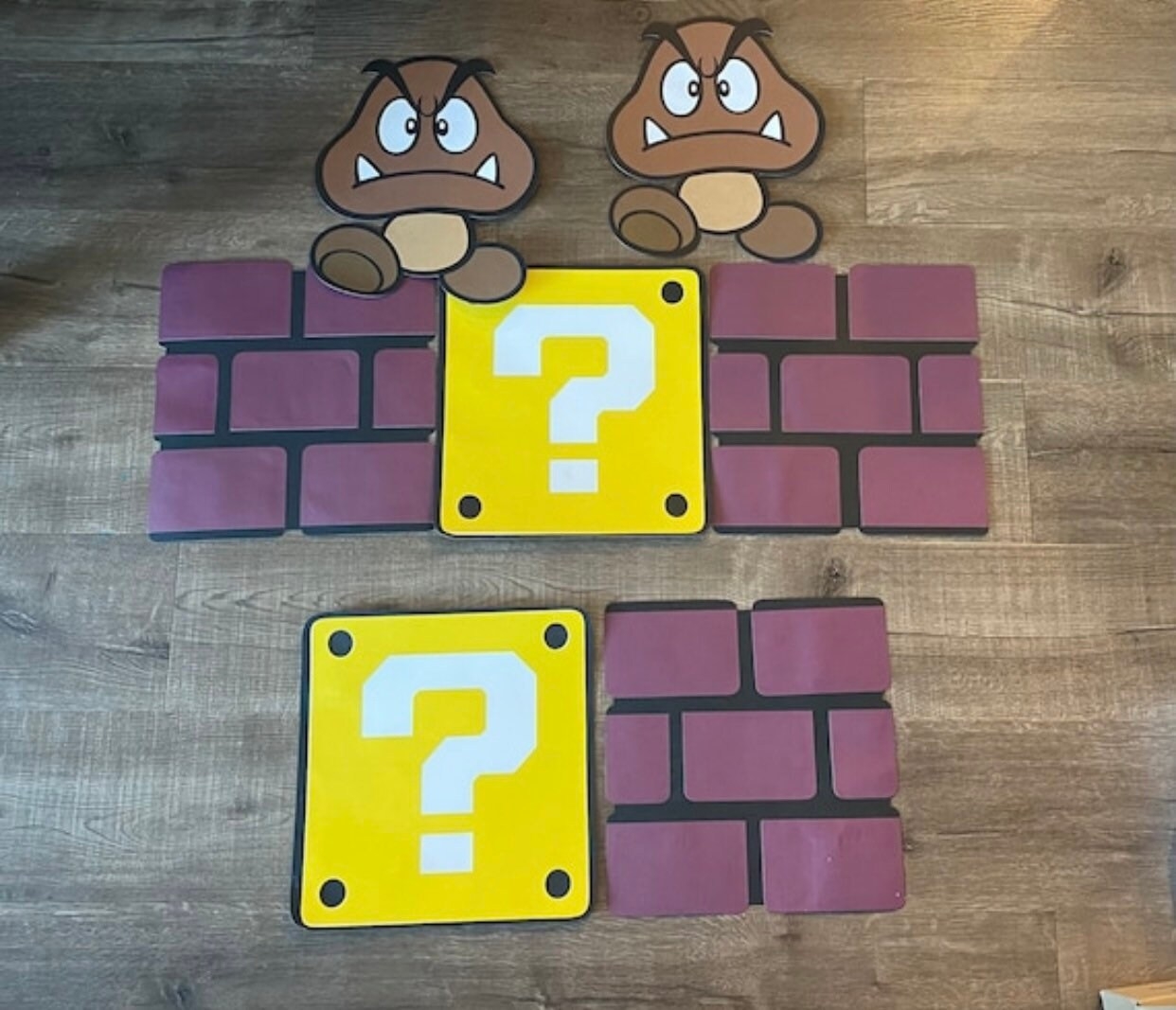Mario Question Mark Printable Etsy