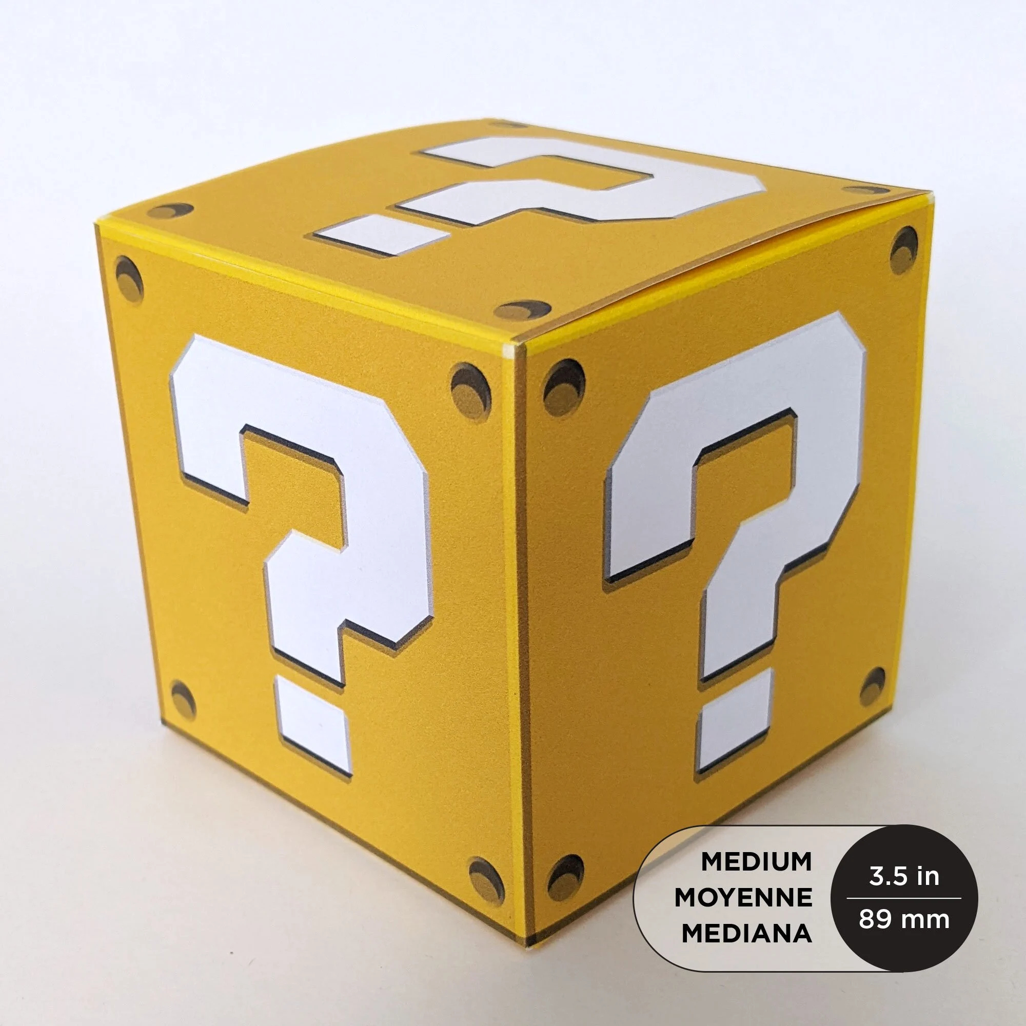 Mario Question Mark Printable Etsy