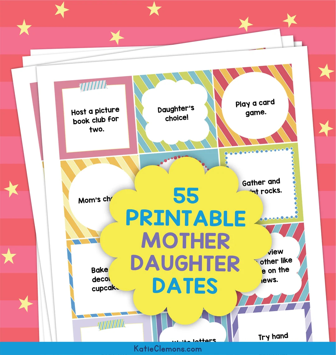 Mother Daughter Questions Printables