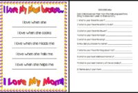 mother s day interview easy printable questions for kids