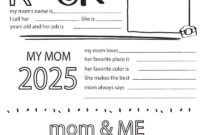Mother s Day Questionnaire 2025 All About Mom Printable