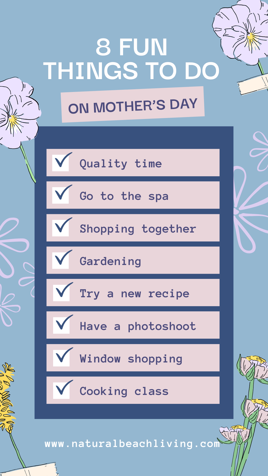 Mother s Day Questionnaire Free Printables Natural Beach Living