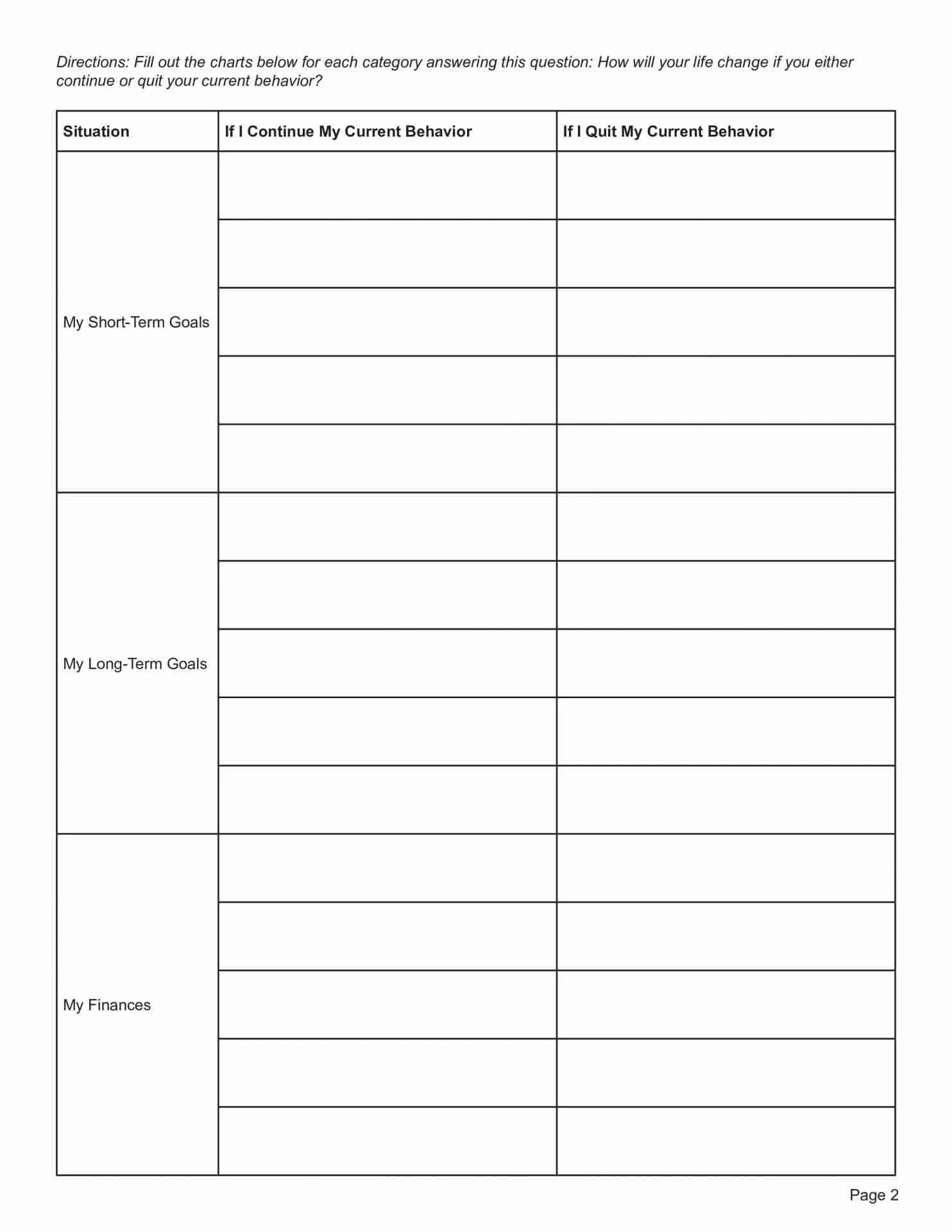 Motivational Interviewing Worksheets Bundle PDF Templates TherapyByPro
