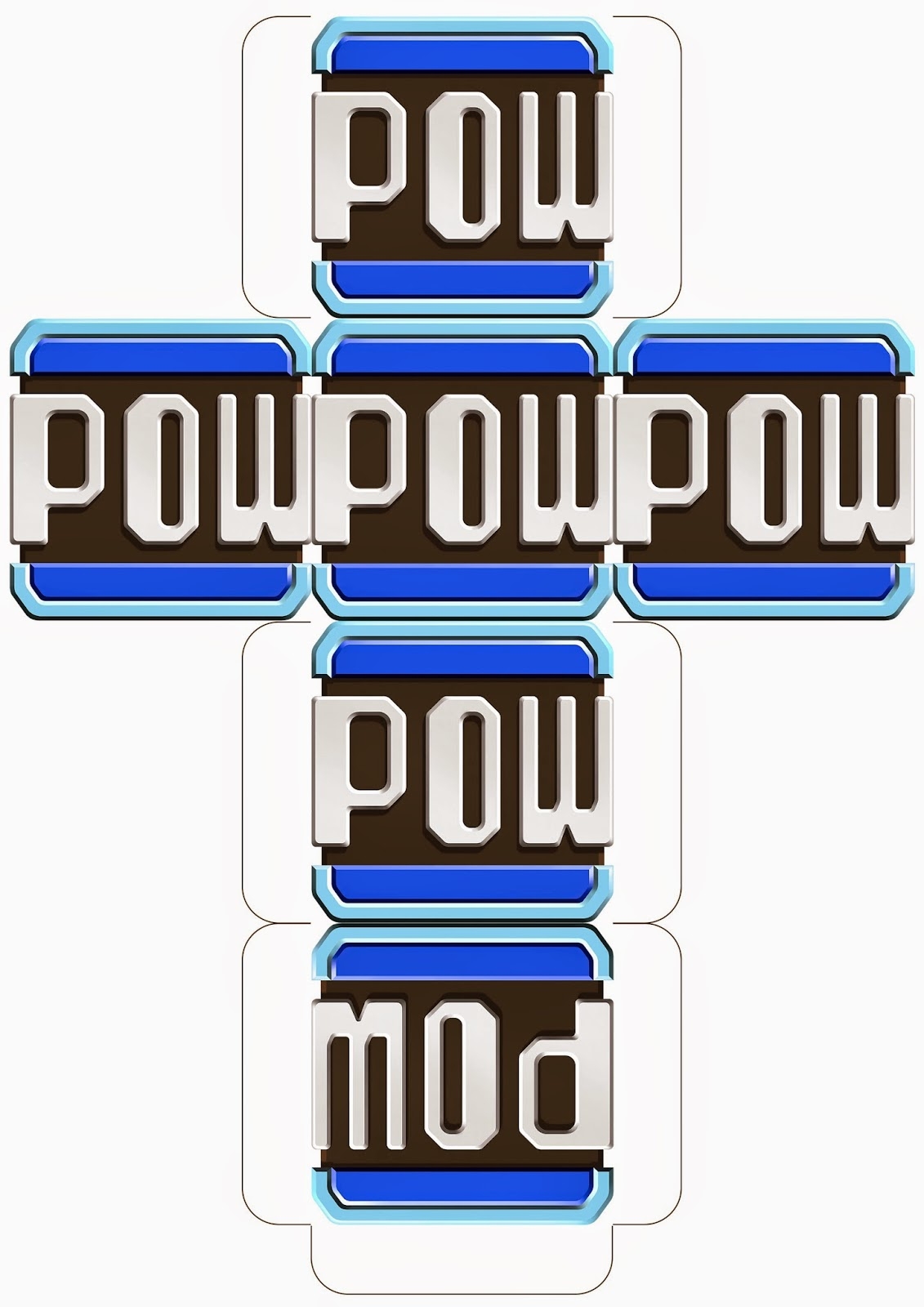 Super Mario Question Block Printable