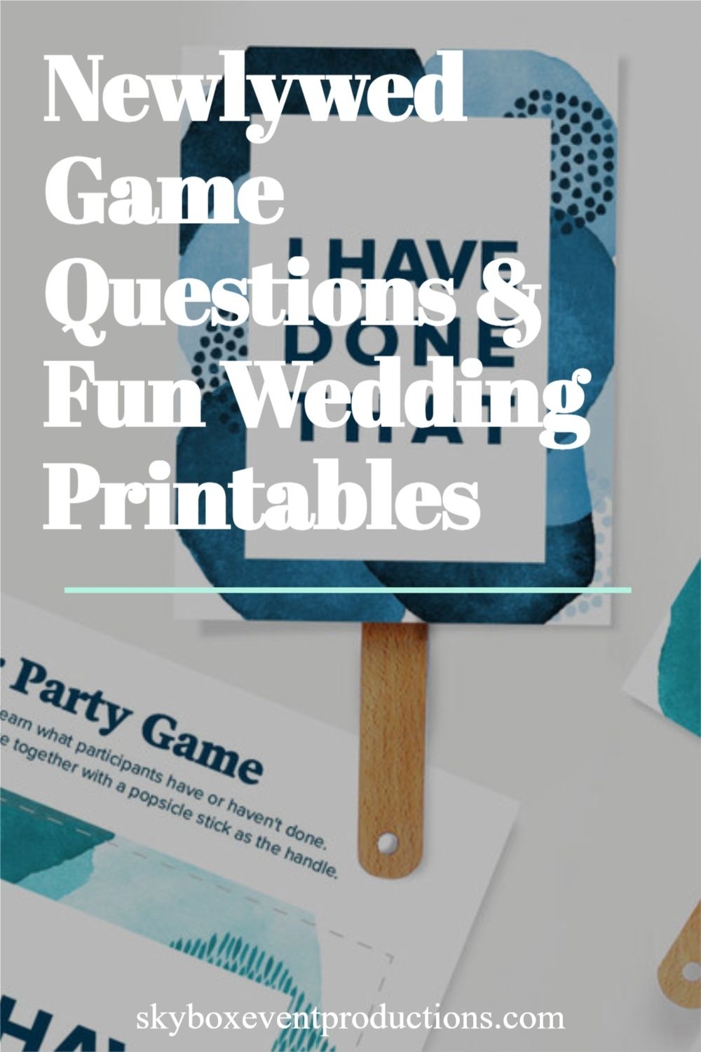 Printable Questions Newlywed Game