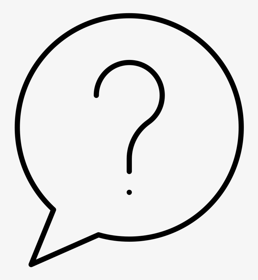 Noun Project Question Mark Bubble Icon 1328413 Cc Question Mark Bubble Icon Transparent PNG 1024x1024 Free Download On NicePNG
