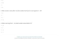 Numbers 1 20 Quiz Worksheet For Kids Study