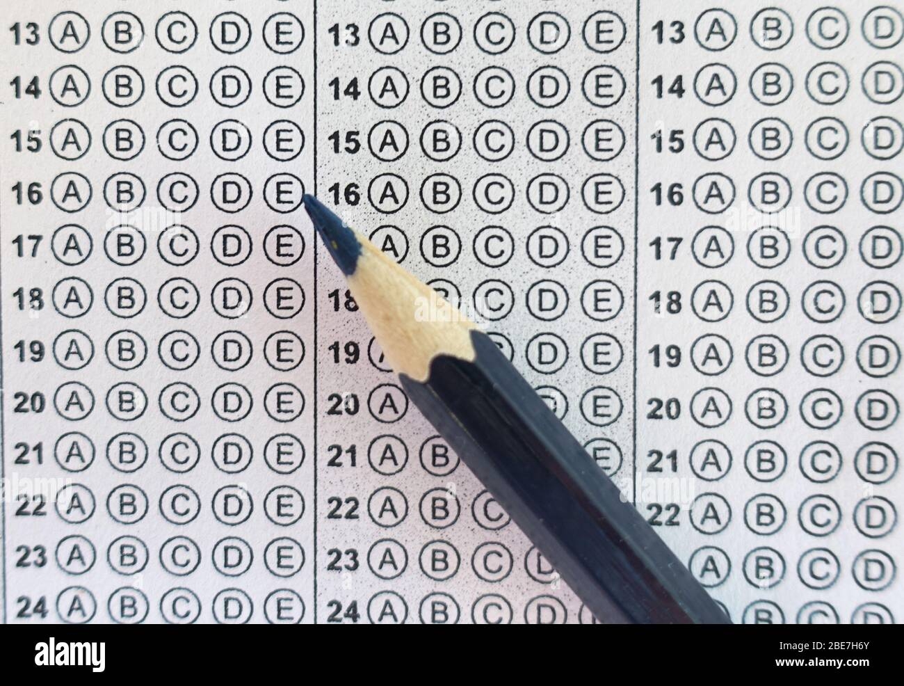 Printable Test Answer Sheets