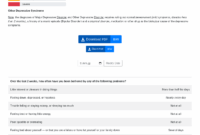 PHQ 9 Patient Health Questionnaire
