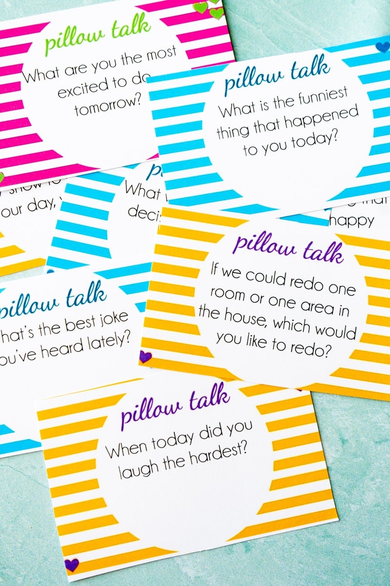 Printable Questions for Couples