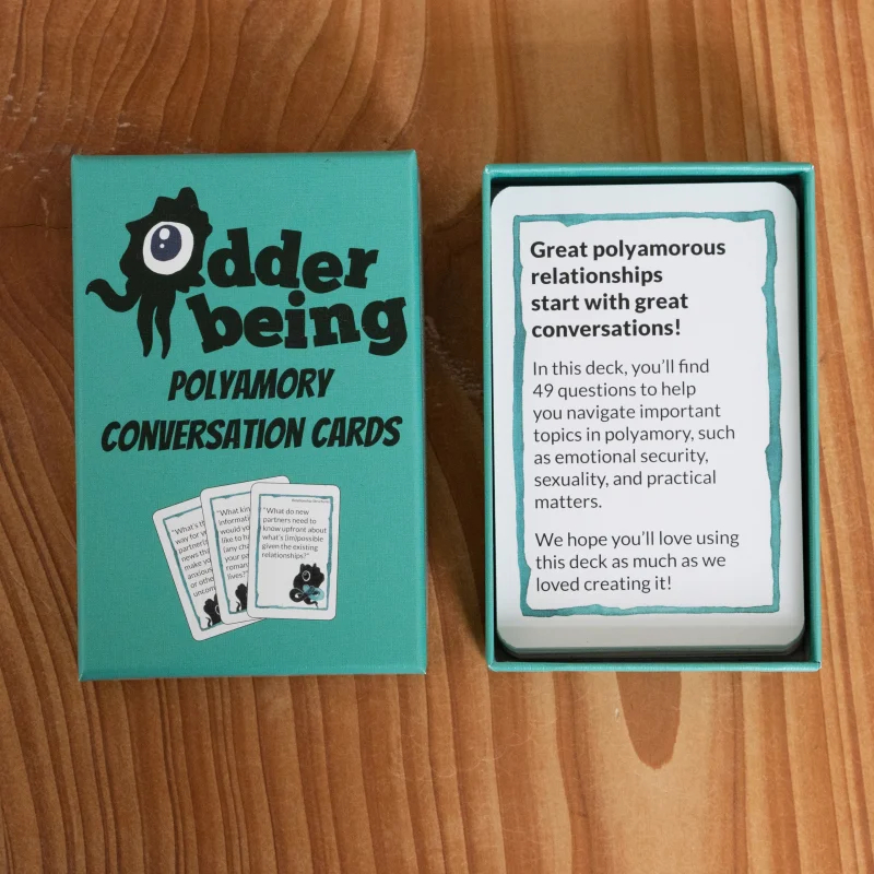Polyamory Conversation Cards English Odder Being