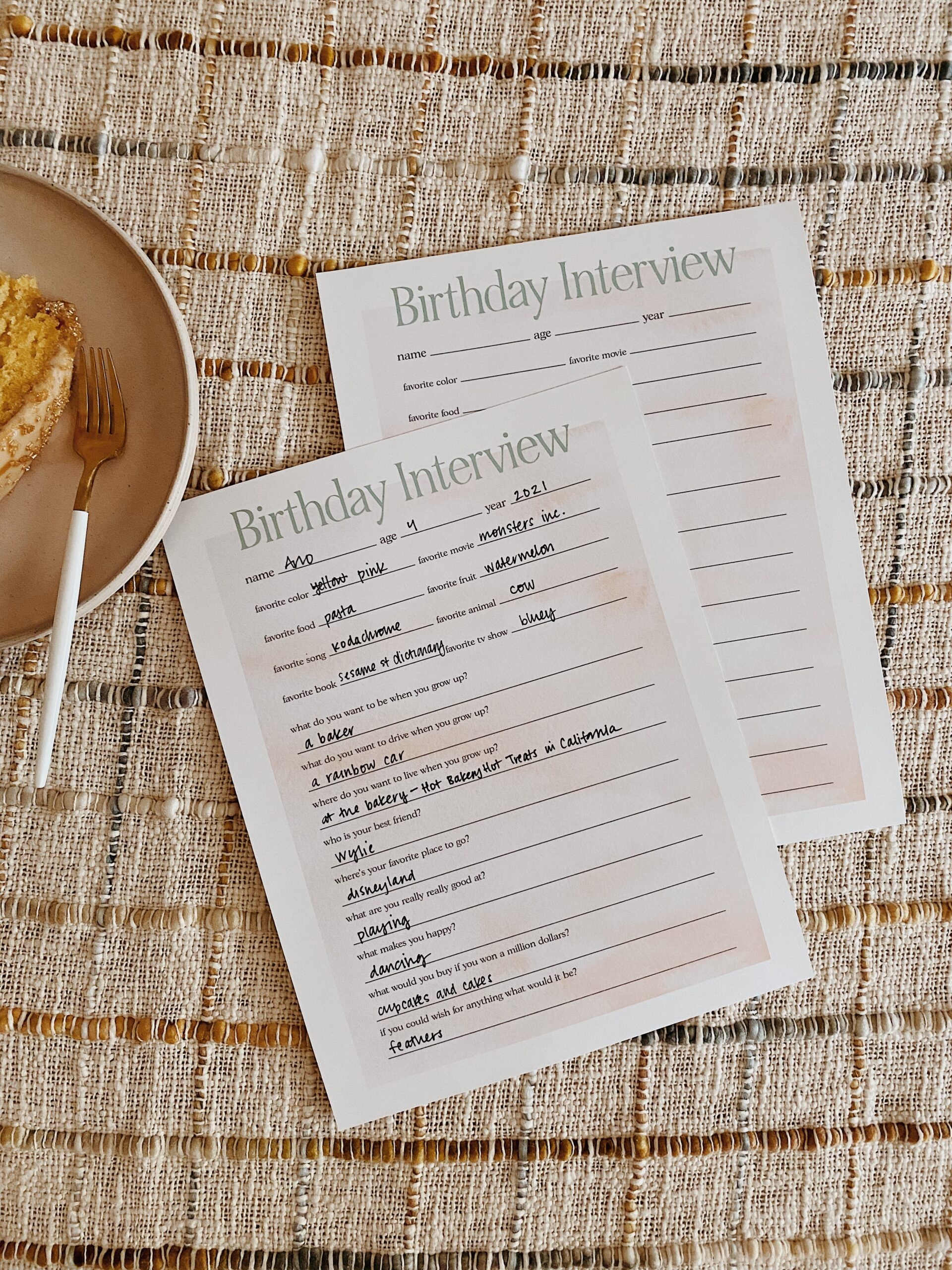 Top Interview Questions Printable