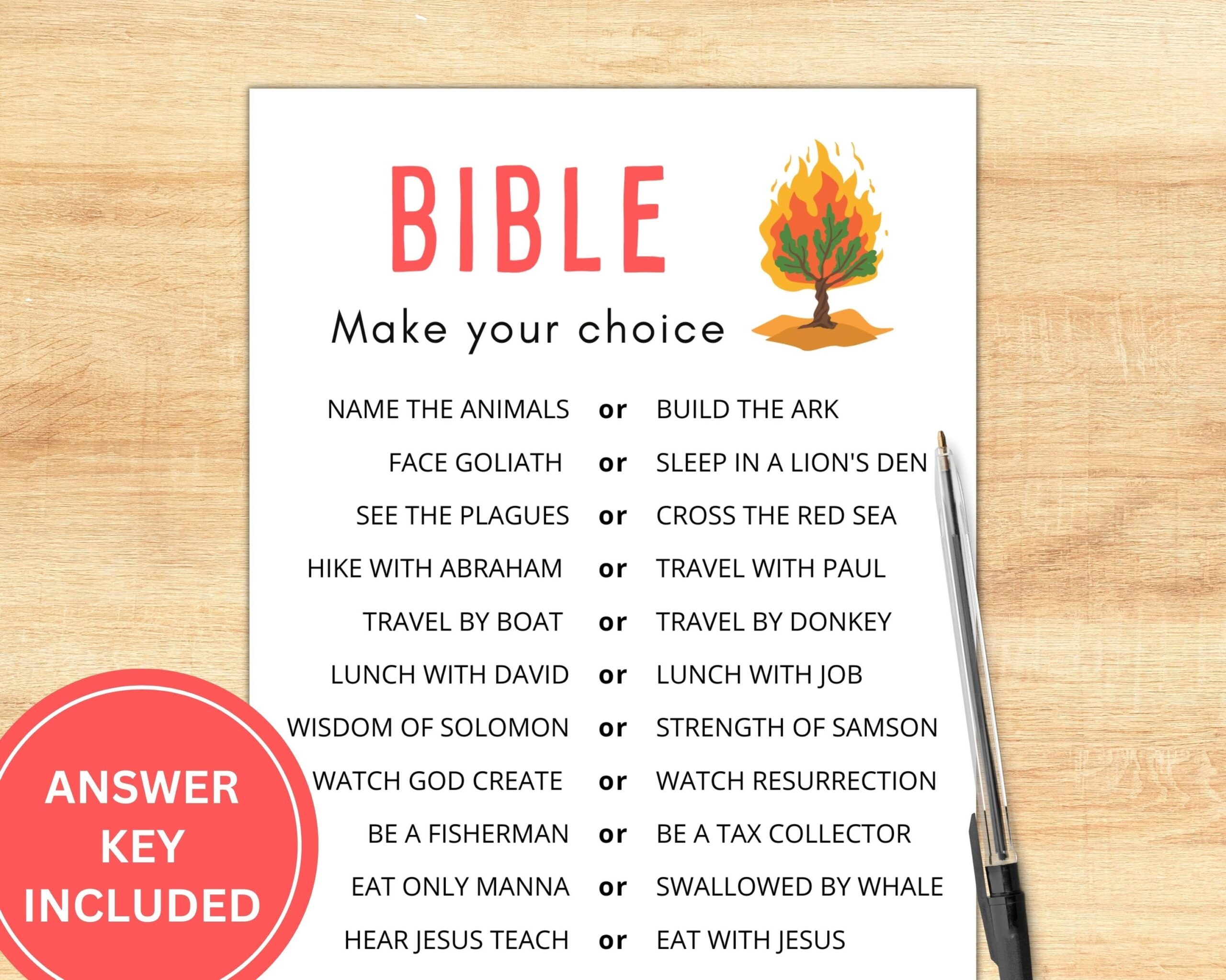 Printable Christmas Hard Bible Trivia Party Game Print Games Now Worksheets Library
