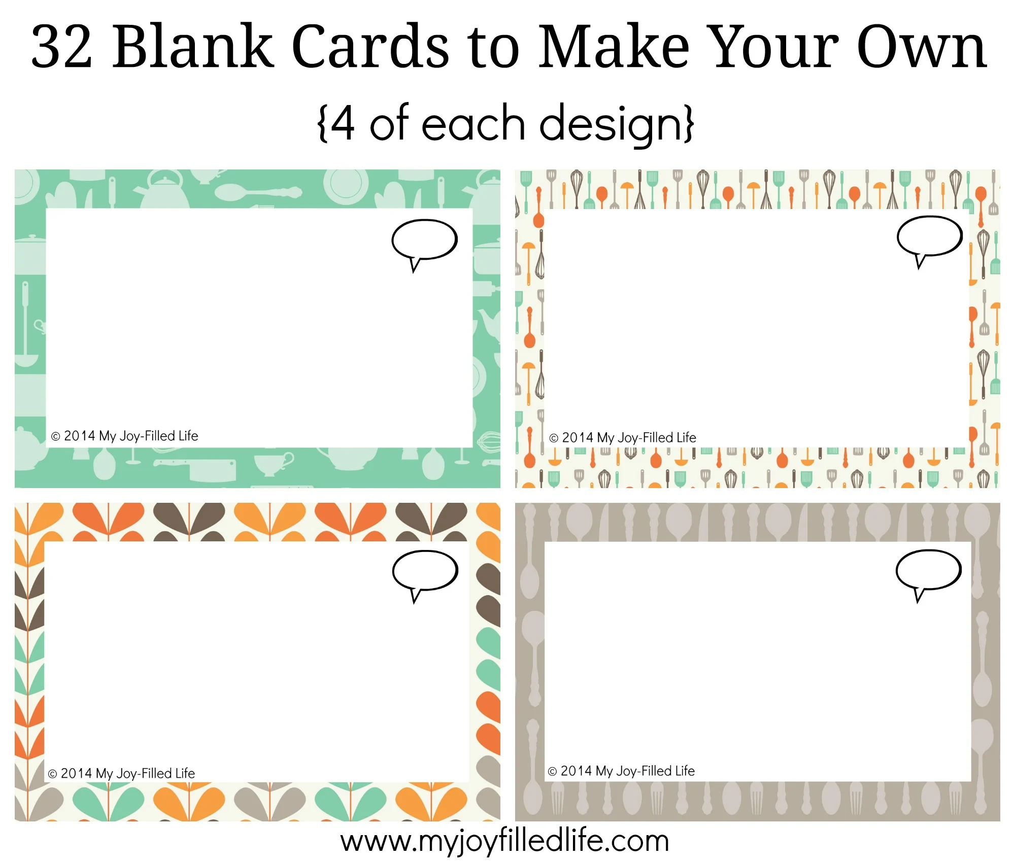 Printable Question Cards