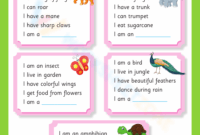 Printable Grade 1 Who Am I Worksheets