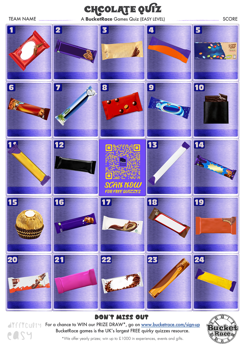 Printable Picture Quiz