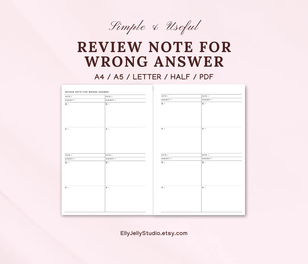 Normal Printable Answer Sheet with Lines