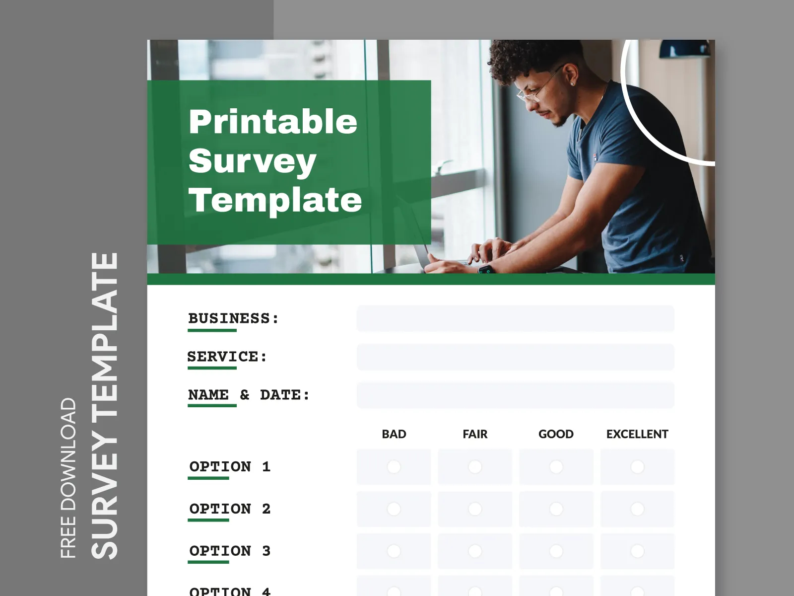 Printable Survey Free Google Docs Template By Gdoc On Dribbble