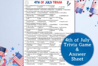 Printable USA Trivia Game Independence Day Trivia Printable 4th Of July Trivia Patriotic Trivia Printable Etsy