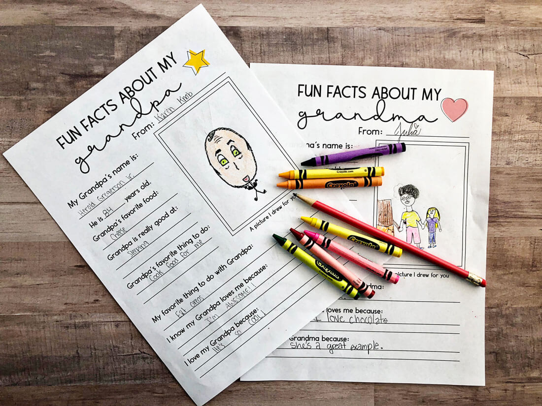 Printables For Grandparents Day