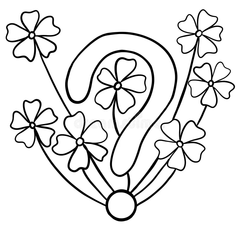 Question Mark Coloring Stock Illustrations 156 Question Mark Coloring Stock Illustrations Vectors Clipart Dreamstime