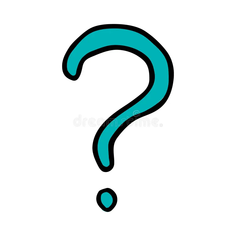 Question Mark Hand Drawn Vector Llustration Doodle Sketch Cartoon Design Outline Isolated On White Background Concept Stock Vector Illustration Of Doodle Icon 217760255
