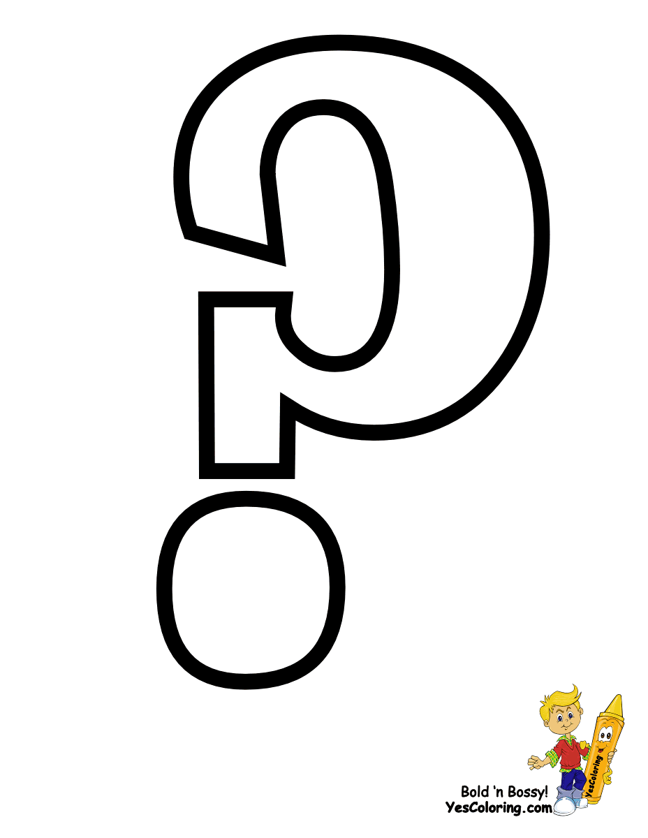 Question Mark In Bubble Letters Letters
