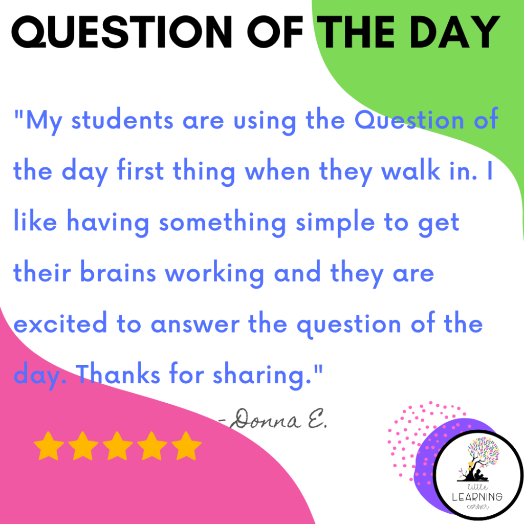 Question Of The Day For Kids 185 Fun Questions To Ask Little Learning Corner