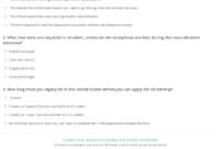 Quiz Worksheet The Process Of Becoming A US Citizen Study