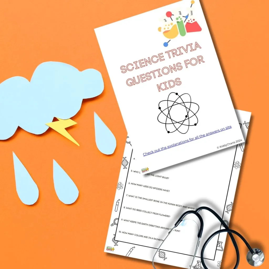 Science Questions and Answers 5th Printable
