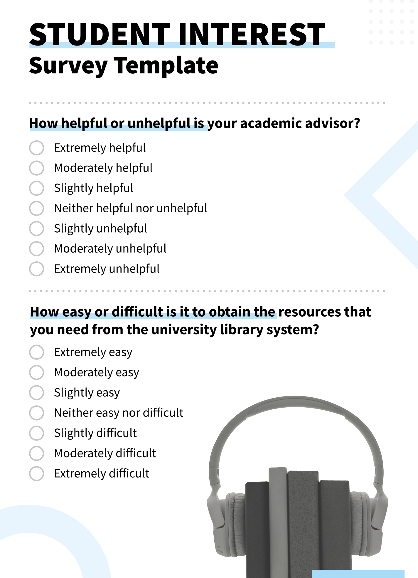 Student Interest Survey Free Google Docs Template Gdoc io