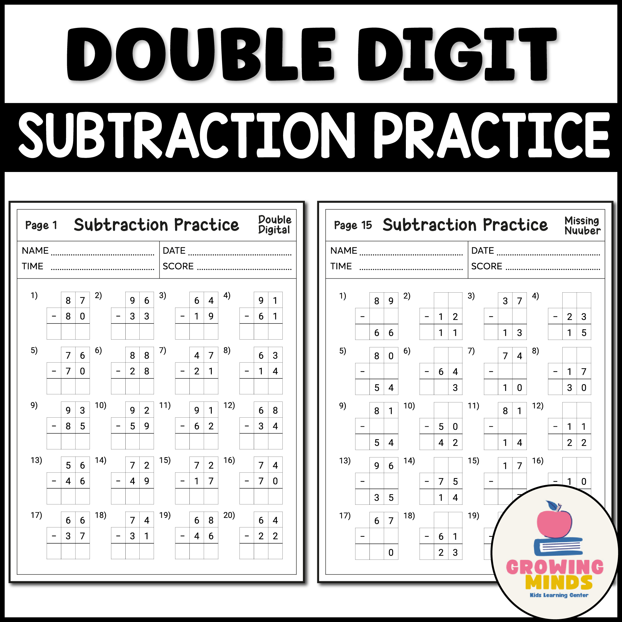 Printable Numbered Answersheet
