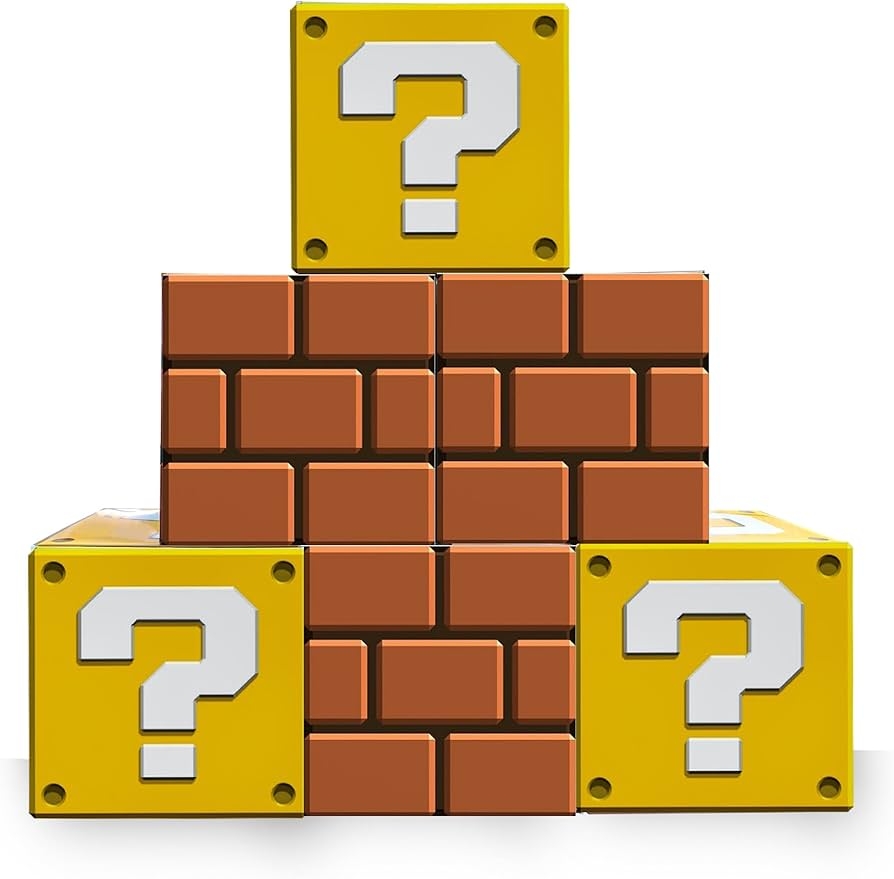 Mario Brothers Question Mark Boxes Printable