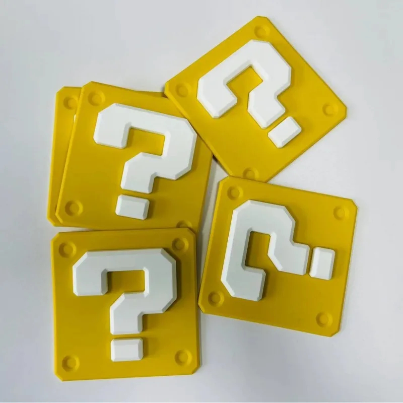 Mario Bros Question Marks Printable