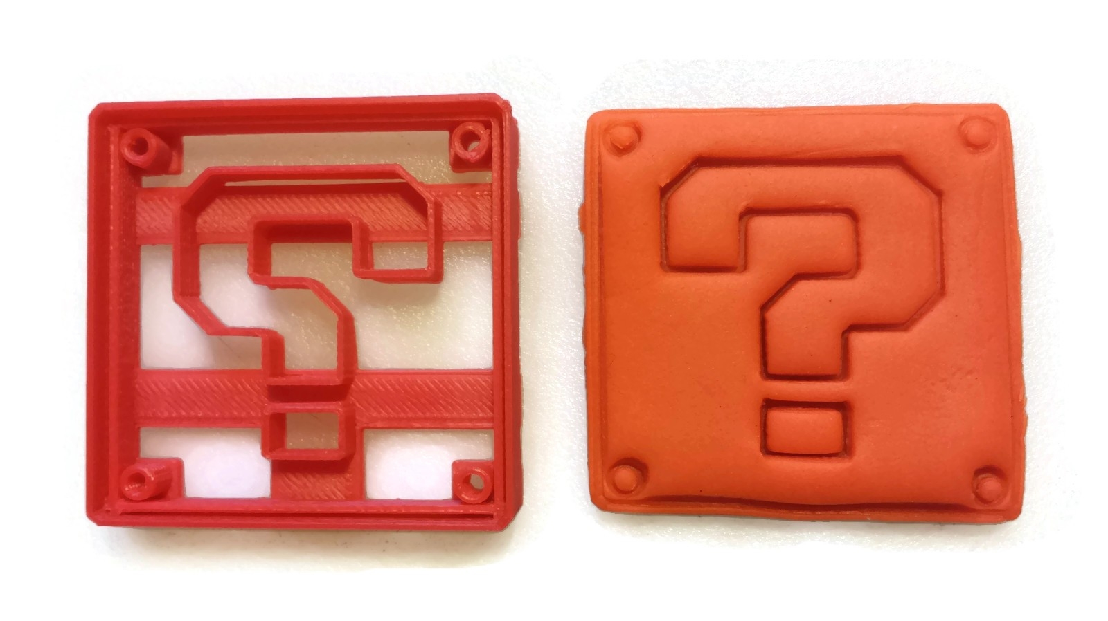 Mario Printable Question Mark and Bricks