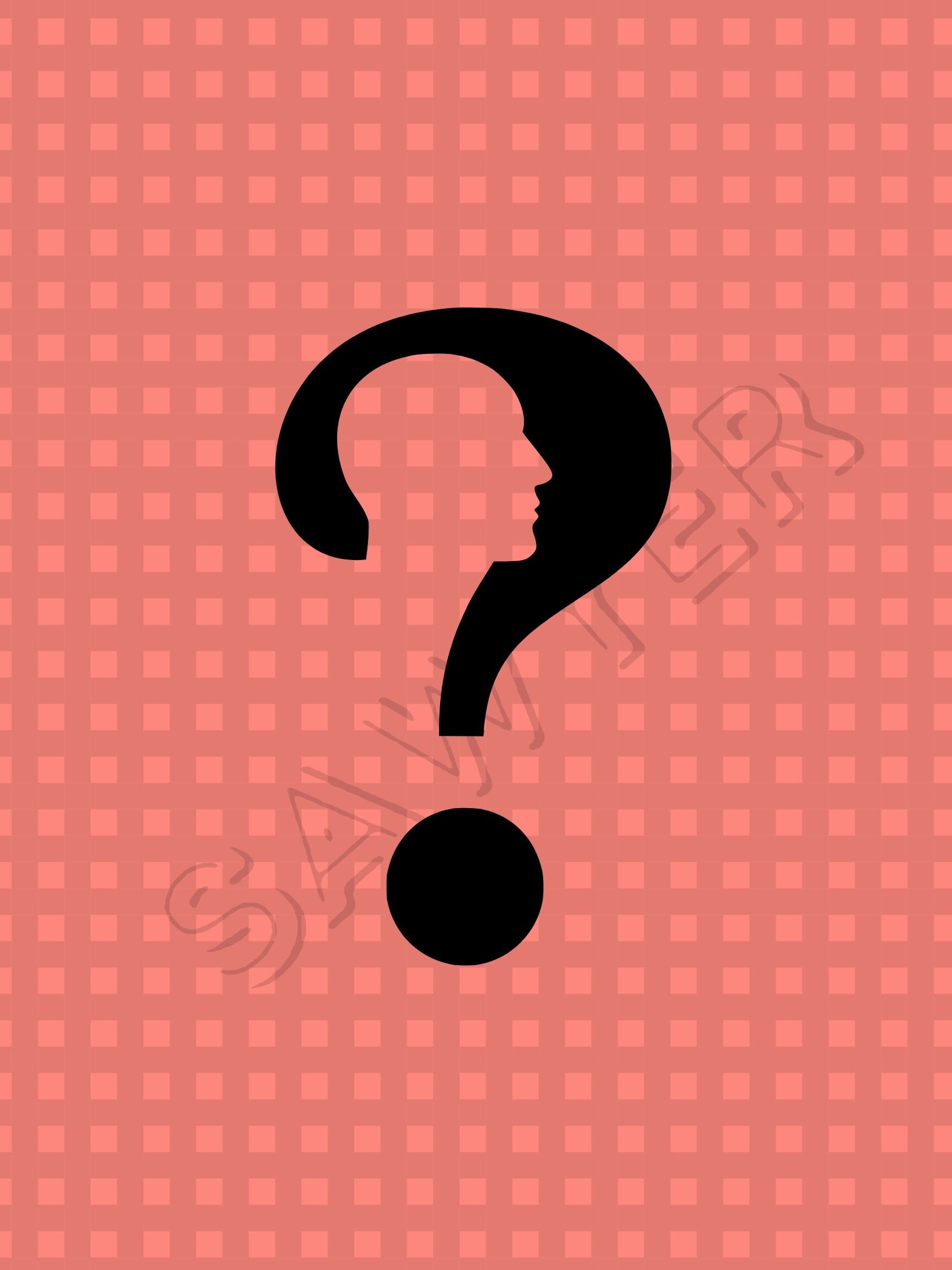 Mario Question Mark Printable A4