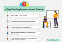 Teaching Assistant Interview Questions And How To Answer Them Cake