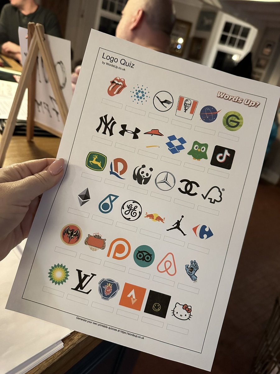Printable Logo Quiz Answers