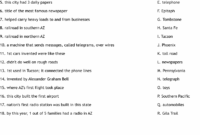 Transportation And Communication Quiz Worksheet WordMint