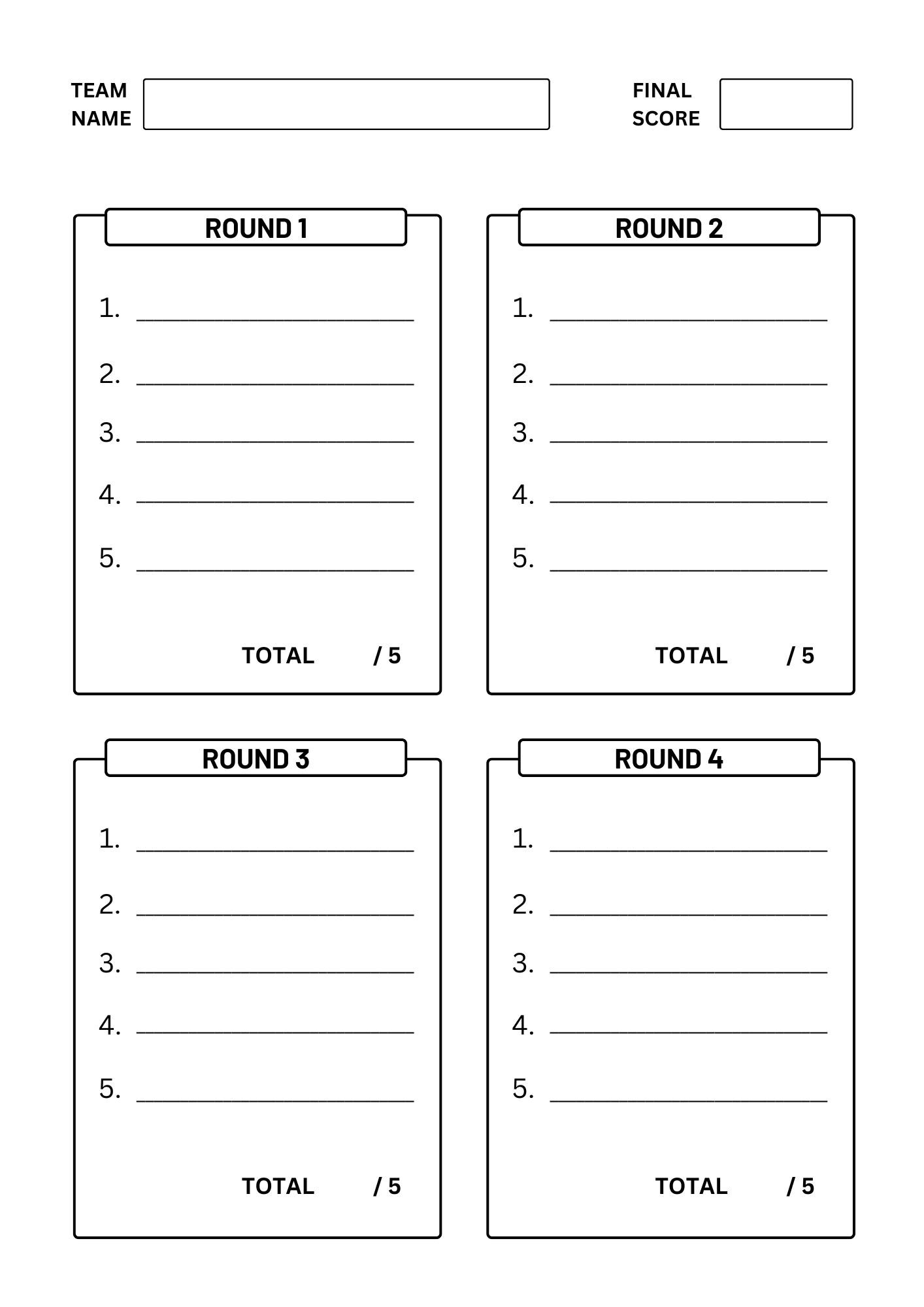 Trivia Answer Sheets Trivia Quizzes Trivia Night Printable Trivia Answer Sheets Game Nights Party Games Trivia Printables Etsy