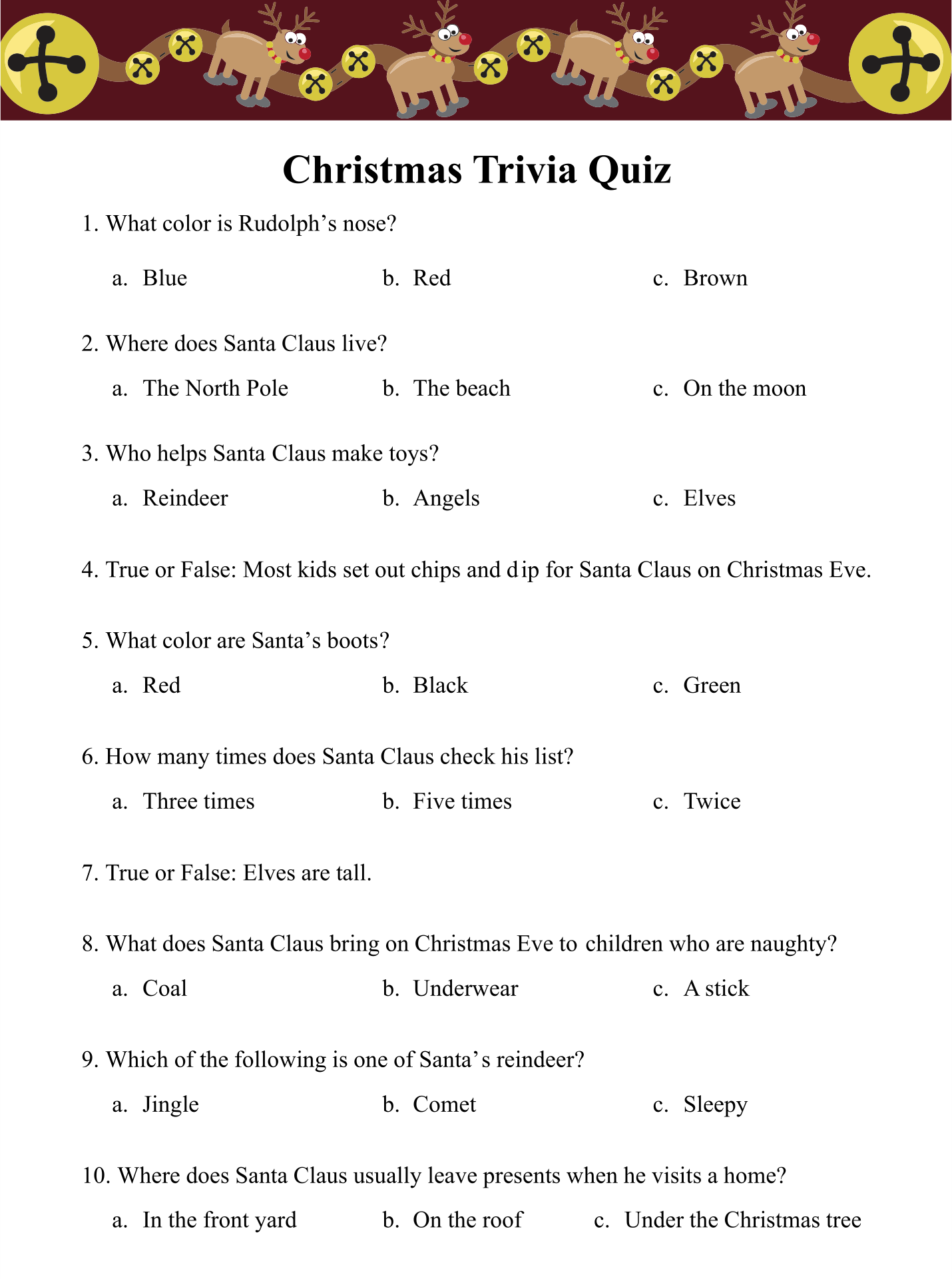 Trivia For Seniors 10 Free PDF Printables Printablee