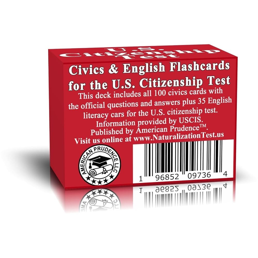 Citizenship Questions Flash Cards Printable
