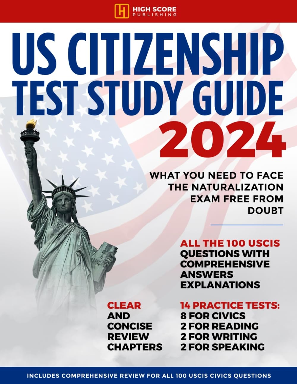 US Citizenship Test Study Guide 2023 What You Need To Face The Naturalization Exam Free From Doubt Includes Comprehensive Review For All 100 USCIS Civics Questions In Bahrain Whizz Nicaragua