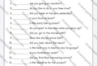 Wh Questions Challenge Activity Worksheets Who What When Where Why And How