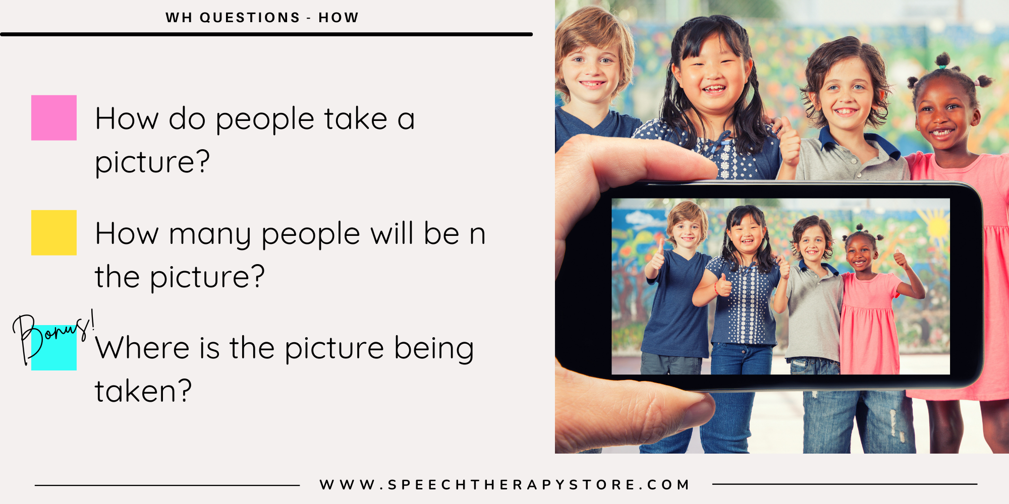 WH Questions For Speech Therapy Free Flashcards Speech Therapy Store