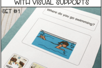 WH Questions With Visuals Speech Therapy Autism Picture Choices Made By Teachers